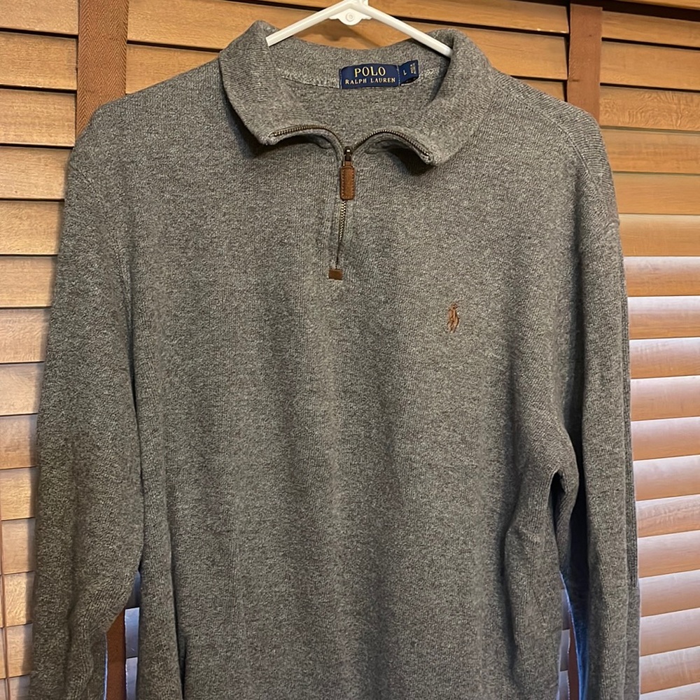 Polo Ralph Lauren half zip sweater size large